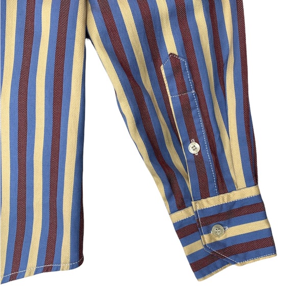 Paul Smith London Men’s Large Long Sleeve Shirt Striped - Picture 6 of 11